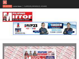 'pilipinomirror.com' screenshot