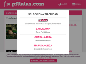 'pillalas.com' screenshot