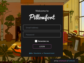 'pillowfort.social' screenshot
