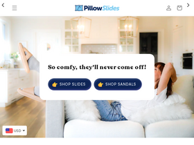 'pillowslides.com' screenshot