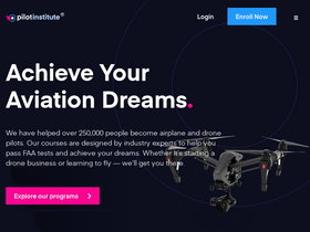 'pilotinstitute.com' screenshot