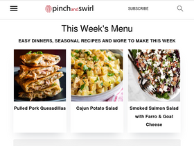 'pinchandswirl.com' screenshot