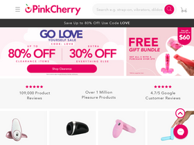 'pinkcherry.com' screenshot