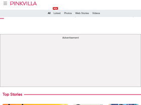 'pinkvilla.com' screenshot