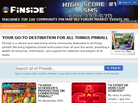 'pinside.com' screenshot