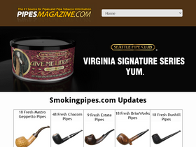 'pipesmagazine.com' screenshot