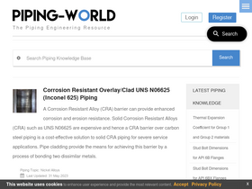 'piping-world.com' screenshot