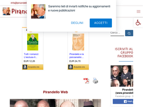 'pirandelloweb.com' screenshot