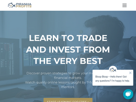 'piranhaprofits.com' screenshot