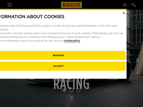 'pirelli.com' screenshot