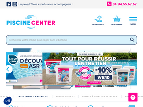 'piscine-center.net' screenshot