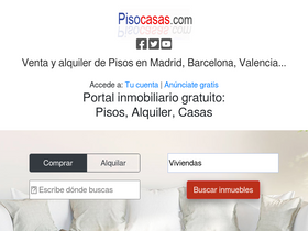 'pisocasas.com' screenshot