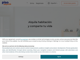 'pisocompartido.com' screenshot