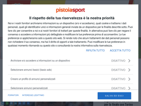 'pistoiasport.com' screenshot