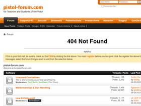 'pistol-forum.com' screenshot