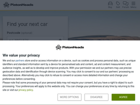 'pistonheads.com' screenshot