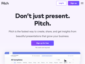 'pitch.com' screenshot