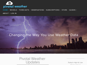 'pivotalweather.com' screenshot