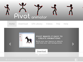 'pivotanimator.net' screenshot