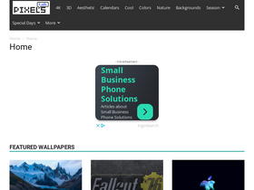 'pixelstalk.net' screenshot