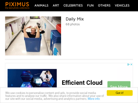 'piximus.net' screenshot
