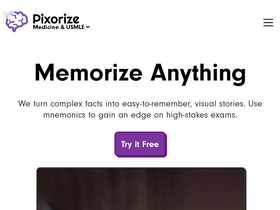 'pixorize.com' screenshot