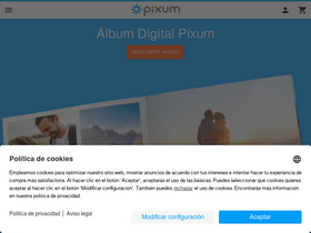 'pixum.es' screenshot