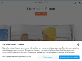 'pixum.fr' screenshot