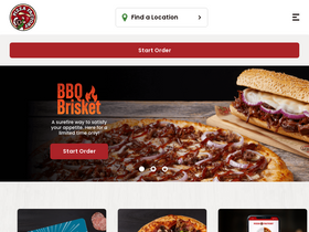 'pizzafactory.com' screenshot