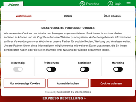 'pizzamax.de' screenshot