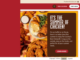 'pizzaranch.com' screenshot