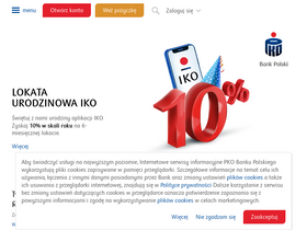 'pkobp.pl' screenshot