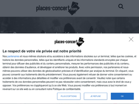 'places-concert.com' screenshot