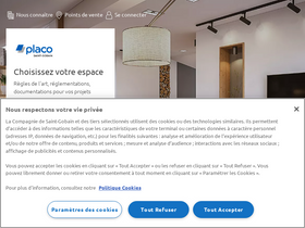 'placo.fr' screenshot