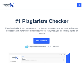 'plagiarismcheckerx.com' screenshot