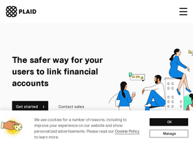 'plaid.com' screenshot