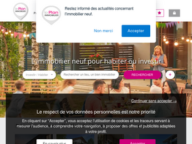 'plan-immobilier.fr' screenshot