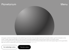 'planetarium.dk' screenshot
