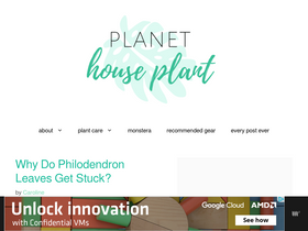 'planethouseplant.com' screenshot