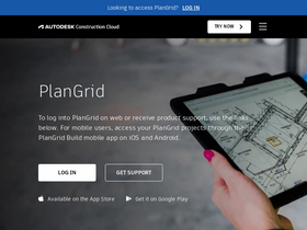 'plangrid.com' screenshot