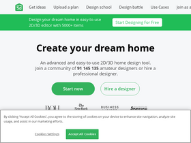 'planner5d.com' screenshot
