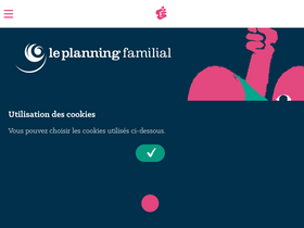 'planning-familial.org' screenshot