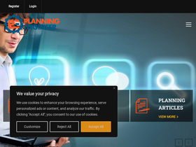 'planningengineer.net' screenshot