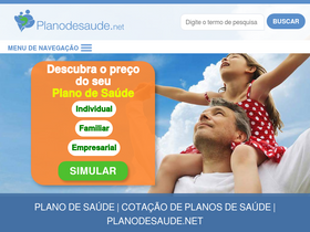 'planodesaude.net' screenshot