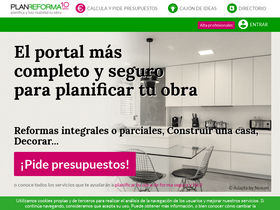 'planreforma.com' screenshot