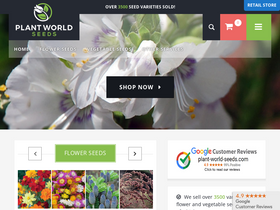 'plant-world-seeds.com' screenshot