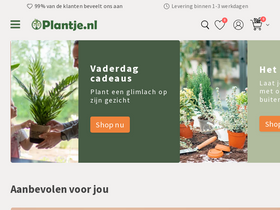 'plantje.nl' screenshot