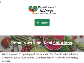 'plantpoweredkidneys.com' screenshot