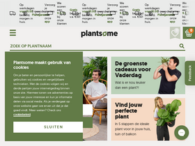 'plantsome.nl' screenshot