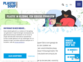 'plasticsoupfoundation.org' screenshot